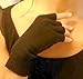 Feeling Pampered Chocolate Brown Pure 100% Cashmere Fingerless Half Finger Wrist Gloves