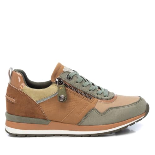 - Sportschuhe Sneaker Damen Khaki - Bequeme und vielseitige Schuhe - Casual Mode - Modell 17205904 (Größe 39)