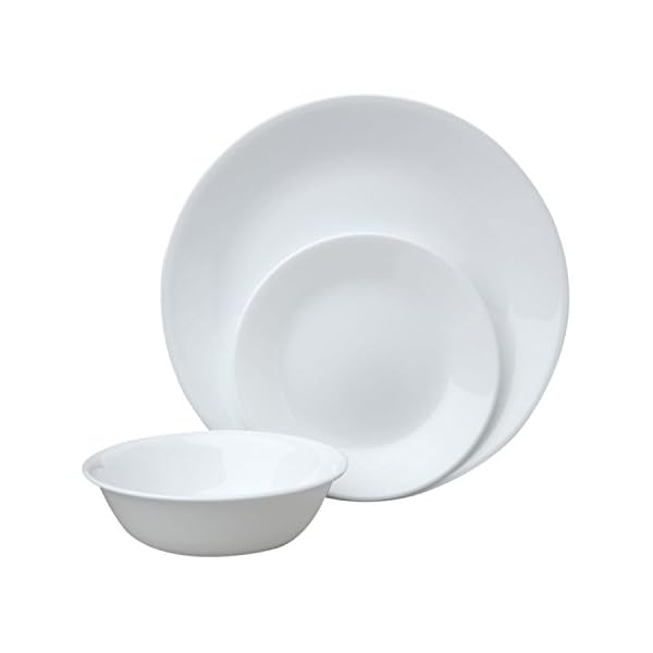 corelle 12 piece winter frost white