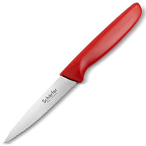 Scharfer Kitchen Knife, German Precision Stainless Steel Blade, Paring