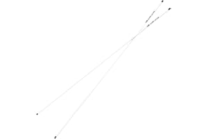 SUPER STROKE SuperStroke Golf Alignment Sticks 45" Fiberglass Rods, Full Swing Training Aid Kit, Help's with Posture Correction and Shot Accuracy