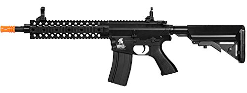 Lancer tactical full metal gear with free float rail po…