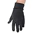CRS Cross Padded Skating Gloves - Warm Padded Protection for Ice Skating Practice, Figure Skating Testing, Dance Competition, Roller Skating and Cheer. (Black, Ladies Small/Medium)