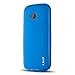 Motorola Moto E (2nd Generation, 2015) Case, J&D Ultra Slim [Drop Protection] Moto E (2nd Gen) Case [Slim Cushion] Shock Protective Jelly Case Slim Case for Moto E (2nd Gen, 2015) (Blue)