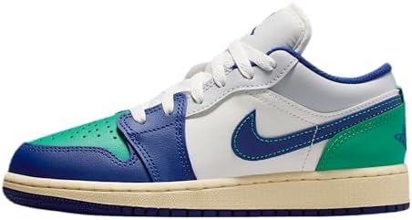 Amazon.com | Kids' Air Jordan 1 Low OG Obsidian UNC (PS) | Sneakers