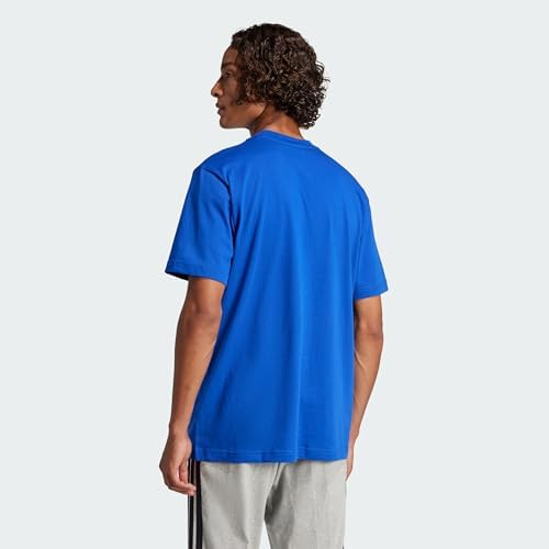 Uomo Essentials Small Logo Single Jersey Shirt, Team Royal Blue/Black, S