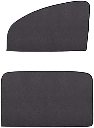 WINLISTING 2019 New Car Window Curtain Sunshade Cover UV Protection, Car Front Left Window Magnetic Anti-Sun Curtain Sunshade Cover (Black)