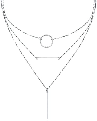 Layered Necklace S925 Sterling Silver 