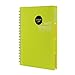 Heeton Spiral Notebook, 4 Subject Notebook, A5 Spiral Bound Notebooks, PP Hardcover, Each 240 Pages - 2 Pack (Pink + Green)