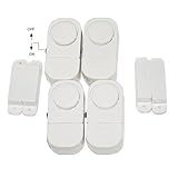 Mini Door & Window Contact Alarm & Chime Set of 4