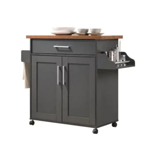BHVXW Furniture Storage Cabinet Mobile Double Door Kitchen Cabinet with ...