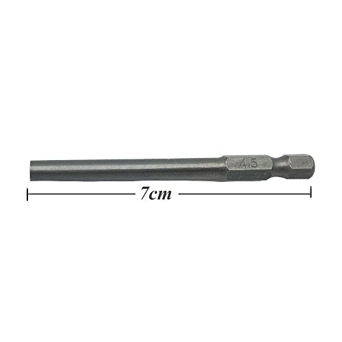 Hardened Steel Screwdriver Set, Taessv 3.8mm and 4.5mm Tools with Quick Release Screwdriver Bit Holder for opening Nintendo Brands NES, SNES, N64, Gamecube, Gameboy, Sega Brands, TurboGrafx - Thumbnail 5