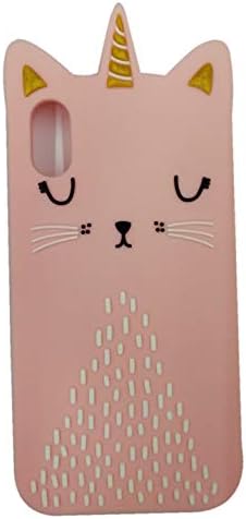QIKI iPhone Xs Case, iPhone XR Case, iPhone Xs Max Case, Cute 3D Cartoon Animal Soft Silicone Case Rubber Cover Skin for Apple iPhone X XS XR XS MAS