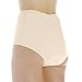 3-Pack Women's Beige Cotton Comfort Regular Absorbency Incontinence Panties Medium (Fits Hip 38-40
