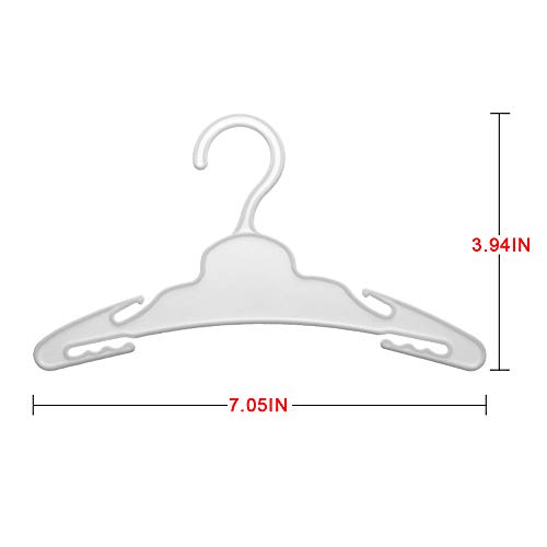 E-TING 12 Pcs 18 inch Girl Doll Clothes Accessories Hangers Compatible with for 18 inch American Girl Doll Clothes