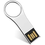 KEXIN 64GB USB Flash Drive Thumb Drive 64 GB Metal Mini Flash Drive Storage Flash Memory Keychain USB 2.0 Silver