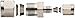 Parker A-Lok 4RU2-316 316 Stainless Steel Compression Tube Fitting, Reducing Union, 1/4