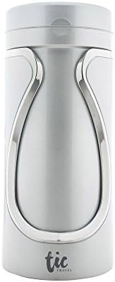 Tic Travel Bottle - Shower (Metallic Silver)