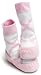 Mocc Ons, Clever Little Slipper Socks That Keep Toes Warm! (6-12M / 4 3/8", Ballerina/Ballet)