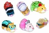 Zhu Zhu Pets Outfit Set- Includes: Wet Suit w/Goggles, Soccer, Sailor, Sundress w/Hat & Hula (5 outfits)