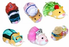 Zhu Zhu Pets Outfit Set- Includes: Wet Suit w/Goggles, Soccer, Sailor, Sundress w/Hat & Hula (5 outfits)