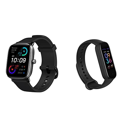 Amazfit GTS Mini Smart Watch GPS Fitness Tracker Black Band