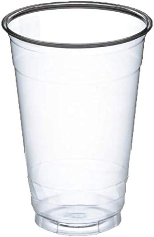 Amazon Co Jp 飲料用プラスチックコップ Cp98 600 無地 オンス 本体 対応対応平蓋 100セット ホーム キッチン
