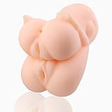 BigBanana 3D Realistic Male Masturbator Vagina Pocket Pussy Masturbation Adult Sex Toys for Men (Flesh)