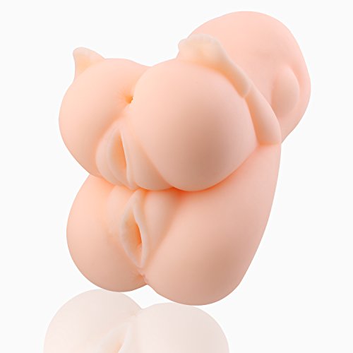 BigBanana 3D Realistic Male Masturbator Vagina Pocket Pussy Masturbation Adult Sex Toys for Men (Flesh)