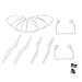 Original MJX X101 Part Landing Gears Protective Frames and Propellers for MJX X101 RC Quadcopter