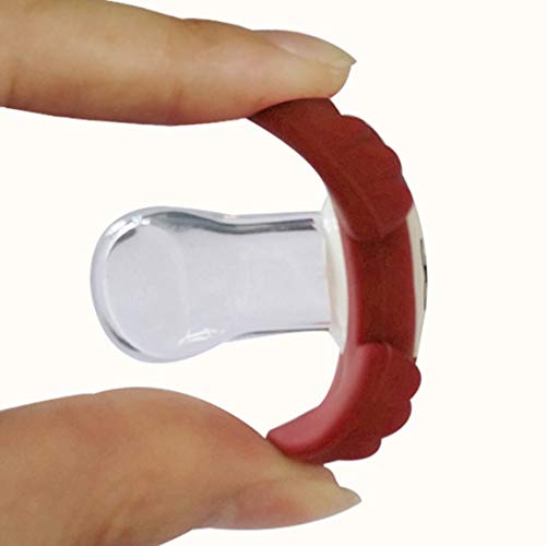 Silicone Funny Baby Pacifier Dummy Nipple Teethers Appease Toy Toddler Pacy Orthodontic Teat Infant Christmas Gift Baby Care - Brown