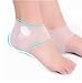 BeautyMood 2 Pairs Plantar Fasciitis Silicone Gel Sleeve Breathable Protective Heel Air Support ，Reduce Pressure on Heel, Relief Heel Pain and Cracked Heel