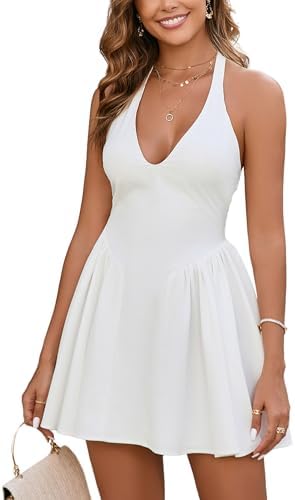 Cdbdttkl Women White Graduation Dress Y2k Sleeveless Backless Bow Trim Corset A-Line Mini Dresses College Swing Flowy Dress at Amazon Women's Clothing store Cdbdttkl Women White Graduation Dress Y2k Sleeveless Backless Bow Trim Corset A-Line Mini Dresses College Swing Flowy Dress at Amazon Women's Clothing store