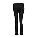 PHOTNO Women Skinny Ripped Pants High Waist Stretch Slim Pencil Trousers (XXL, Black)