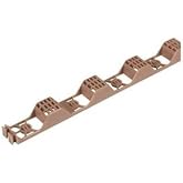 Suntuf Palram 92770 Horizontal Closure Strip, Polycarbonate Plastic, 2' L x 1-3/16 in W x 7/8 in H