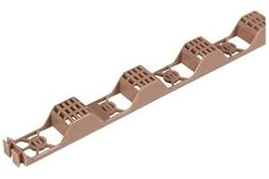 Suntuf Palram 92770 Horizontal Closure Strip, Polycarbonate Plastic, 2' L x 1-3/16 in W x 7/8 in H