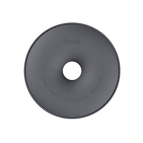 Power Strip & USB Multiport Fast Charging Station By LDesign - Mini, Compact, Round, Portable Design - 2 Universal Outlets, 2 USB3 Ports & 1 USB-C 3 Port - For Apple & Android Phones Tablets & Devices