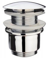 ATCO® PU02 ohne Überlauf Pop-Up Ventil Ablauf Ablaufgarnitur Excenter Exzenter Abfluss Klick-Ventil