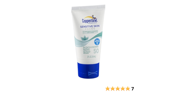 coppertone sensitive faces
