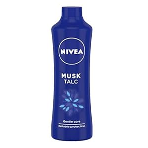 NIVEA Talc, Musk Mild Fragrance Powder, 400g