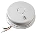 Kidde 21010407-A Worry-Free Ionization Wire-in Smoke Alarm with 10 Year Sealed Lithium Battery Backup-21010407-A