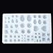 Jeteven 29 Designs 58 Case Jewelry Pendant Key Chain Gem Silicone Casting Mold Making Multi Shaped DIY Craft