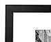 Americanflat 11x13 Picture Frame with Shatter-Resistant Glass - Use as 8x10 Frame with Mat or Display 11x13 Photo Without Mat - Signature Collection - Picture Frames for Wall Display - Black