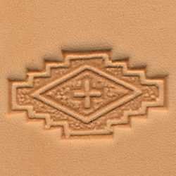 Tandy Leather Craftool 3D Stepped Square Stamp 88489-00