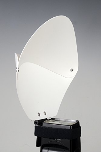 Demb Wedding Pro Saucer Flip-it! - Extra Large 7.5" x 9" Articulating Dish-shaped Flash Reflector. Controls Proportion Between Ceiling Bounce and Reflector Bounce.