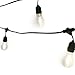 Heavy Duty Commercial Grade String Light, 21 Ft. Strand by LampLust, 10 E26 Sockets, UL Listed, Connectable, Bulbs NOT Included - For Patio, Porch, Backyard & More