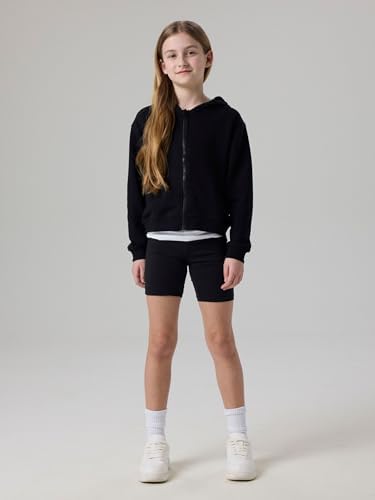 Nkfvivian 2P Solid Short Legging Noos, Pantaloncini Bambine e ragazze, Nero (Black), 134-140