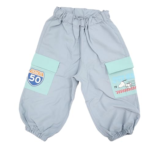 スヌーピー カーゴパンツ エステル サックス 95