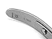 GERMANIKURE Tapered Professional Cuticle Trimmer - 3/4 Full Jaw Nipper - Ethically Made in Germany - FINOX Stainless Steel Sharp Cuticle Remover in Leather Case – Manicure Tool, r157, 7mm
