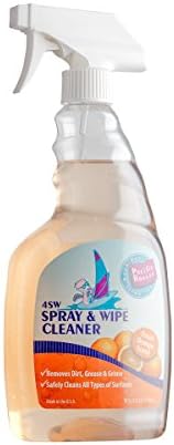 Pacific Breeze Products 4SW Spray For Dirty, Greasy, Grimy Surface Cleaner - Fresh Orange Scent 24 Fl Oz